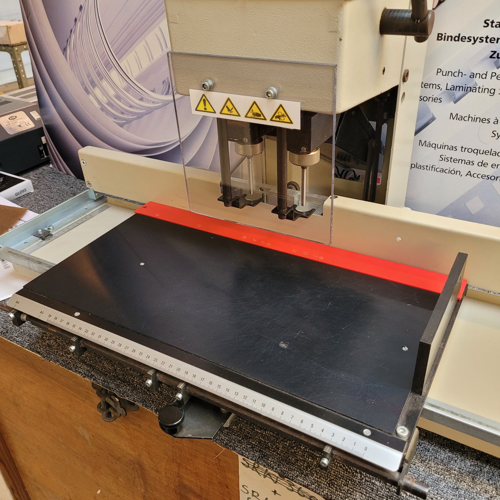 Used / Pre-owned Nagel 280 Twin Spindle Paper Drill