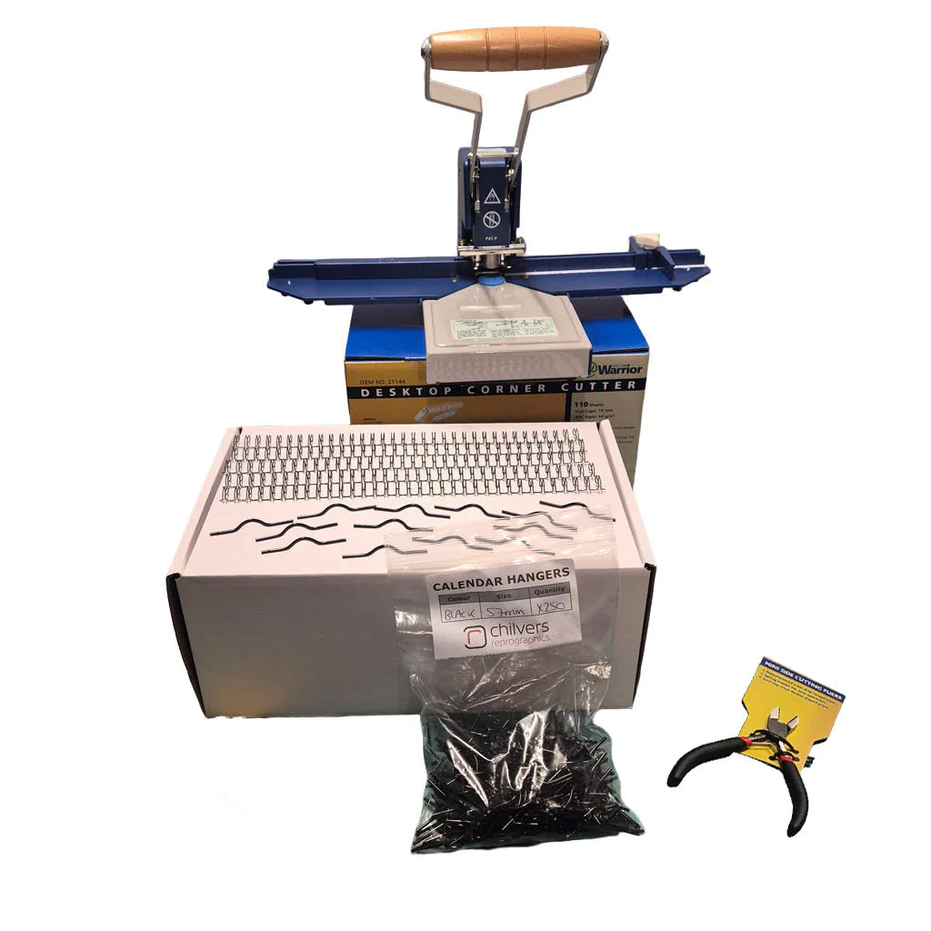 WireMac-EX electric 3:1 & Thumb-cut punch Calendar Package 13