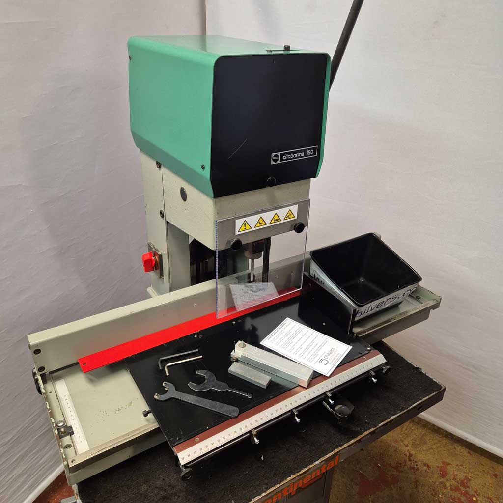 Used / Pre-owned Nagel Citoborma 180 Paper Drill (Bench Top)