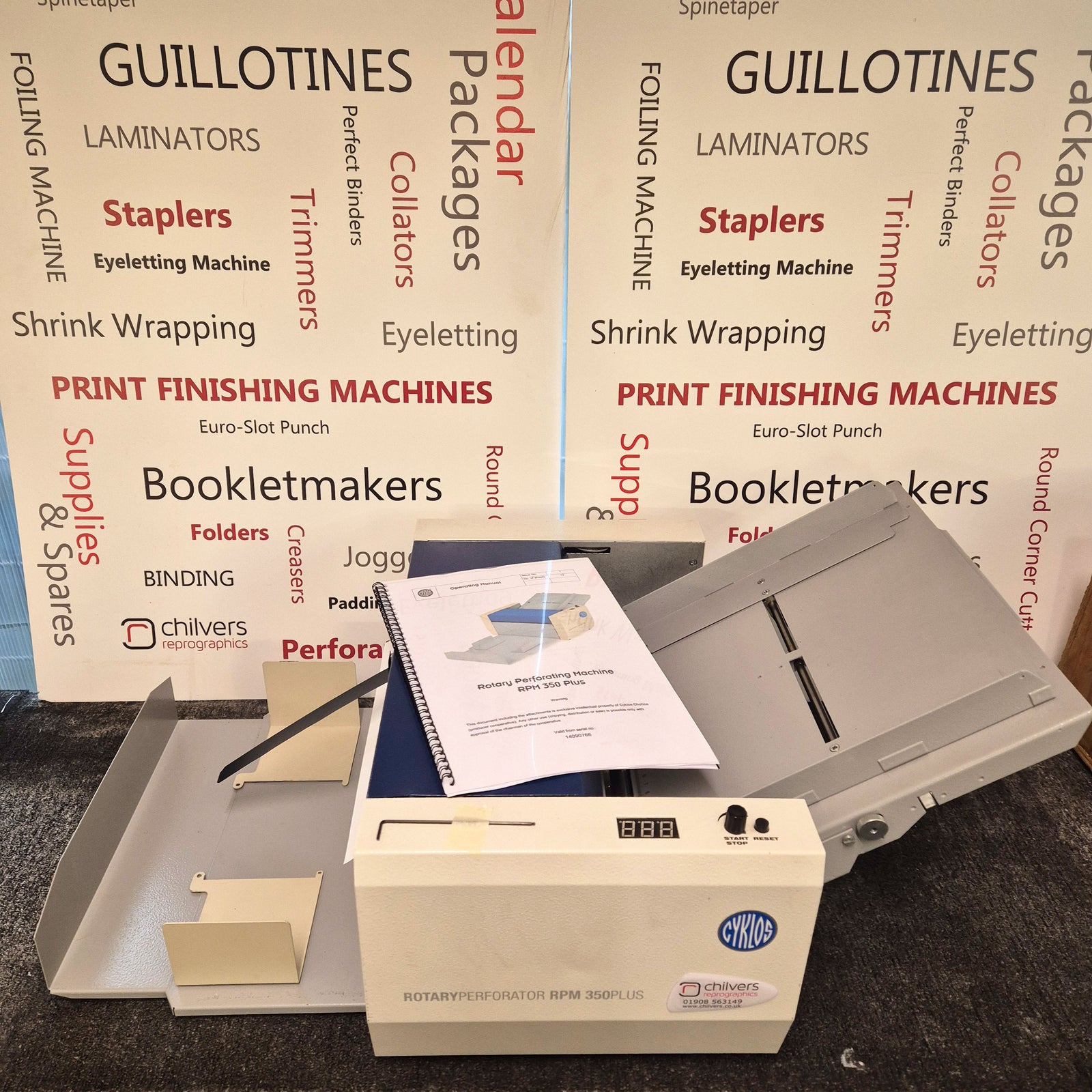 Used / Pre-owned Cyklos RPM-350 Plus Perforating Machine