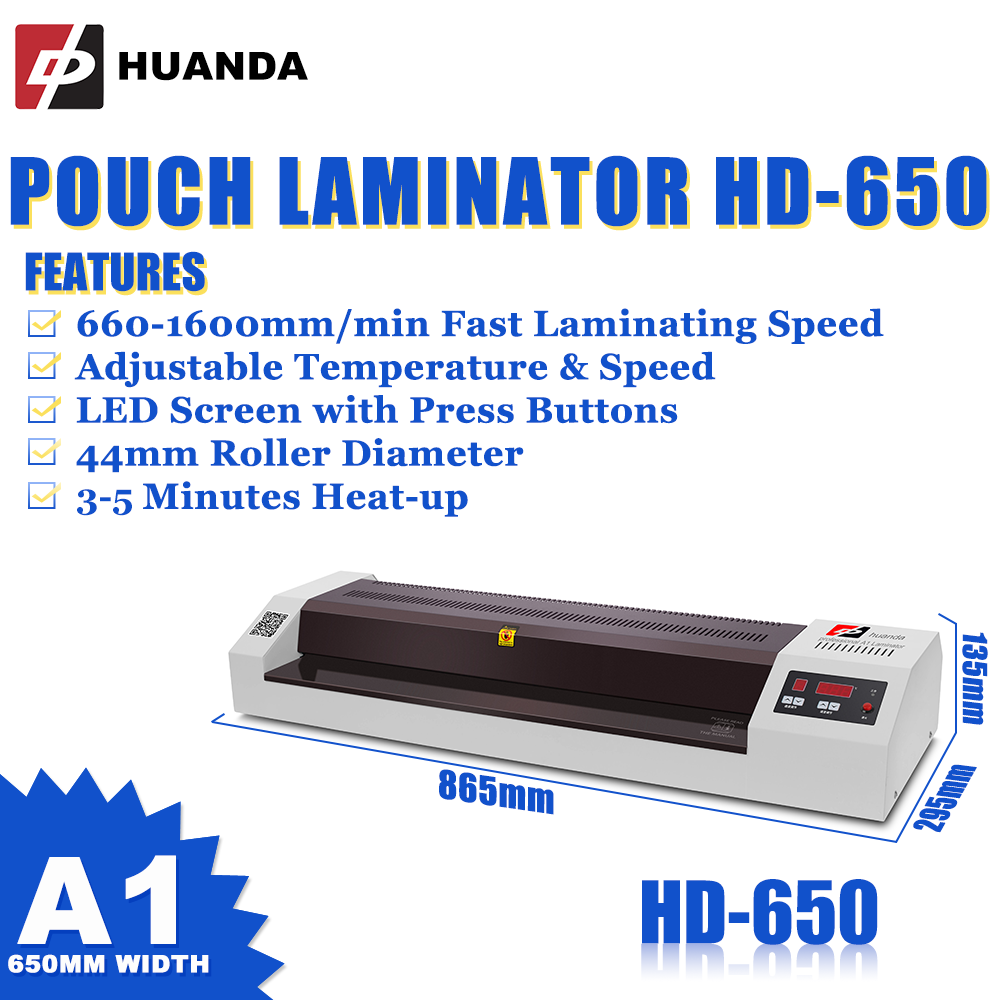HD650 A1 Pouch Laminator