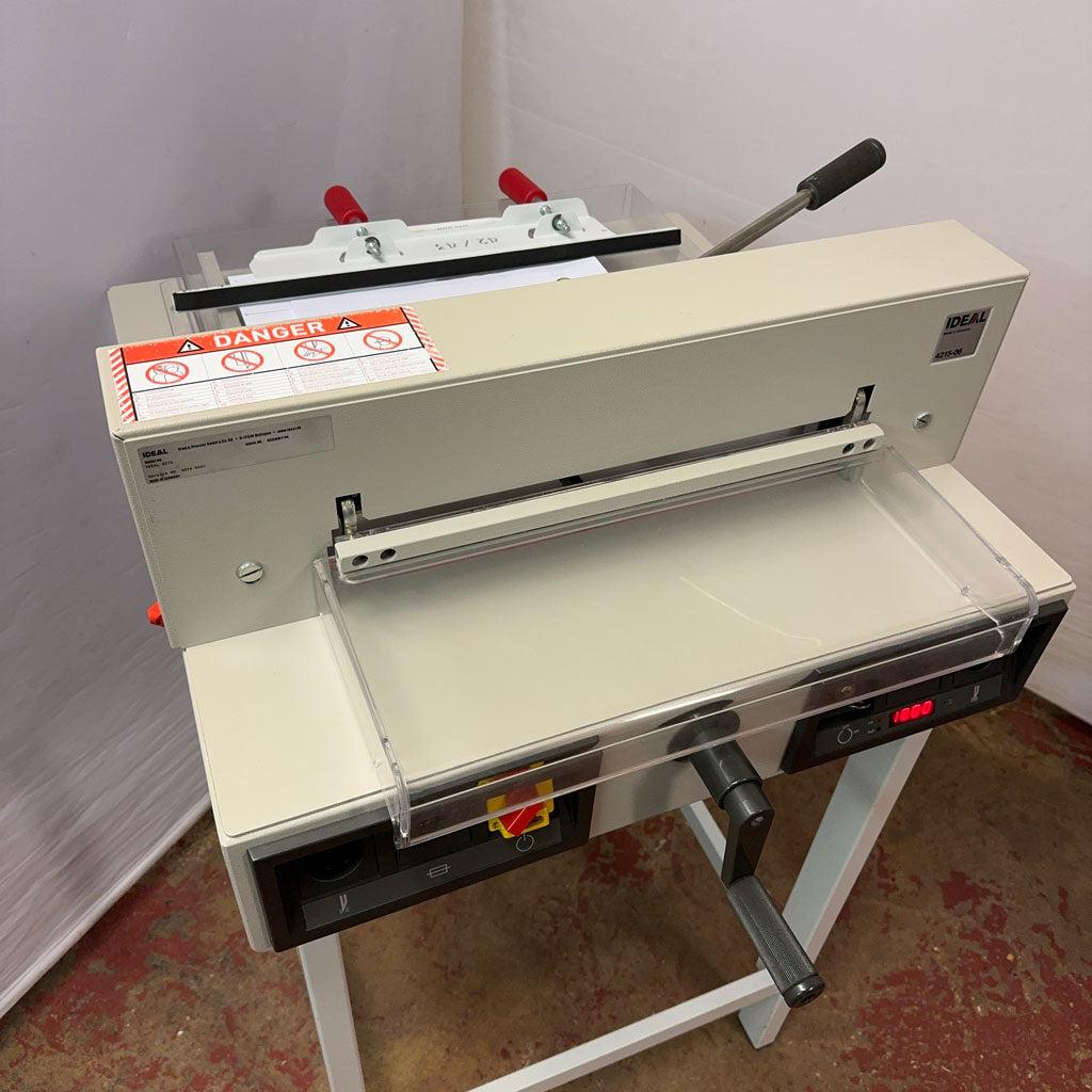 Used / Pre-owned Ideal 4215-06 Electric Guillotine