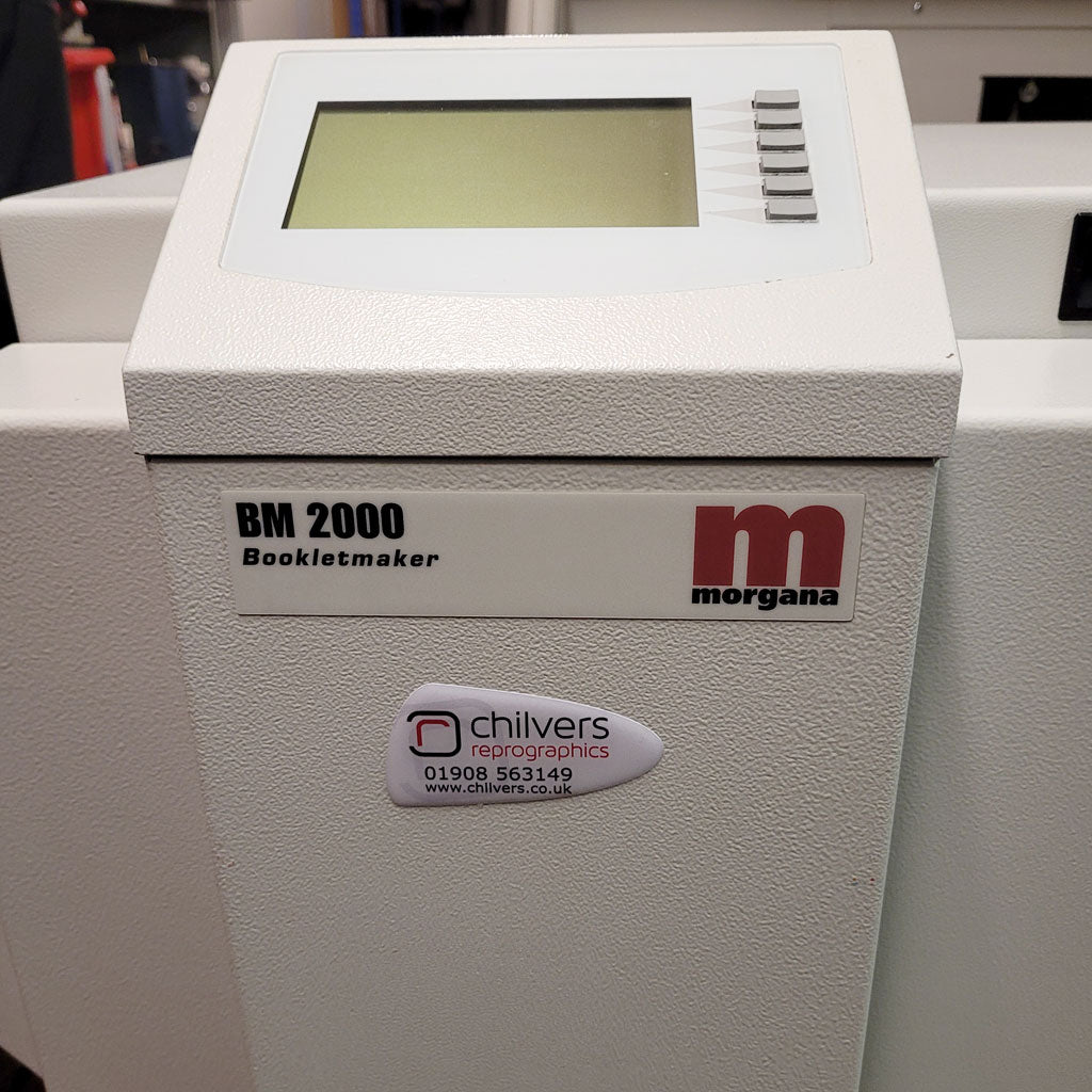 Used / Pre-owned Morgana ACF-510 Airfeeder Collator & BM2000 Booklet Maker System