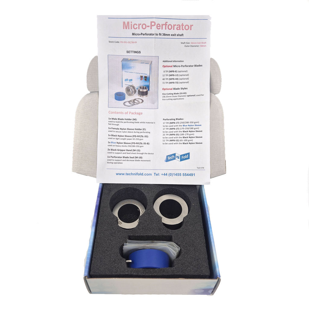 Multigraf Perforating Kit (To fit 36mm shafts)