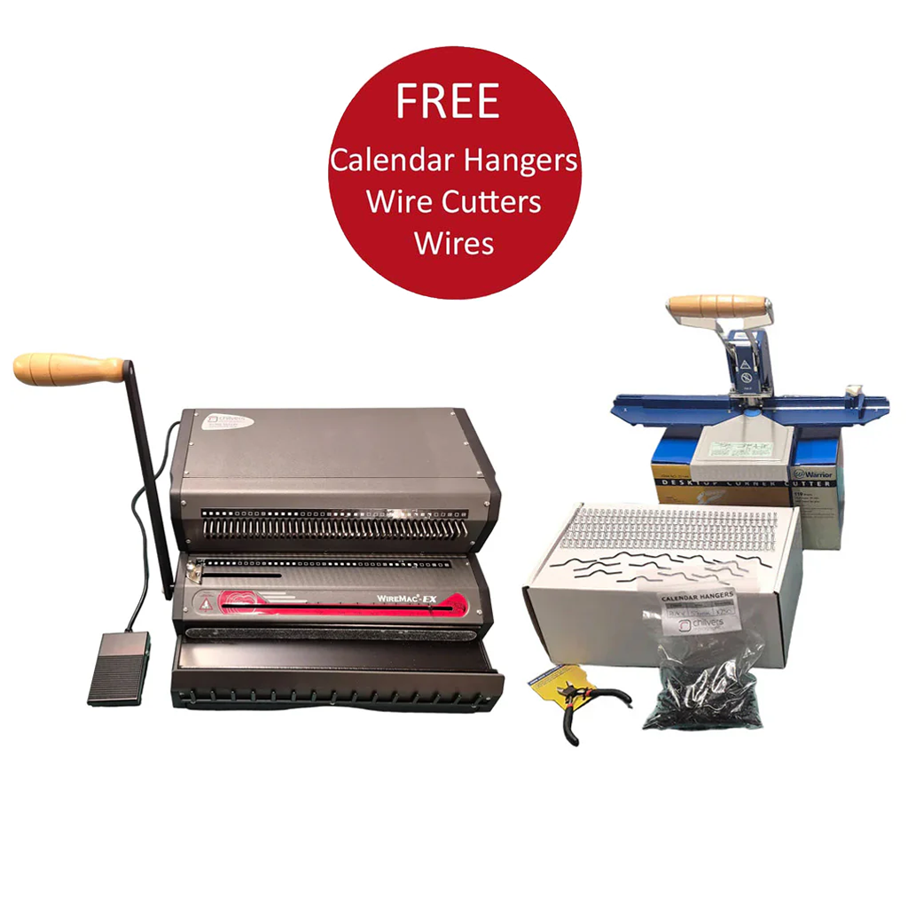 WireMac-EX electric 3:1 & Thumb-cut punch Calendar Package 13