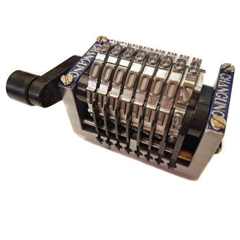 Custom Made Numbering Boxes