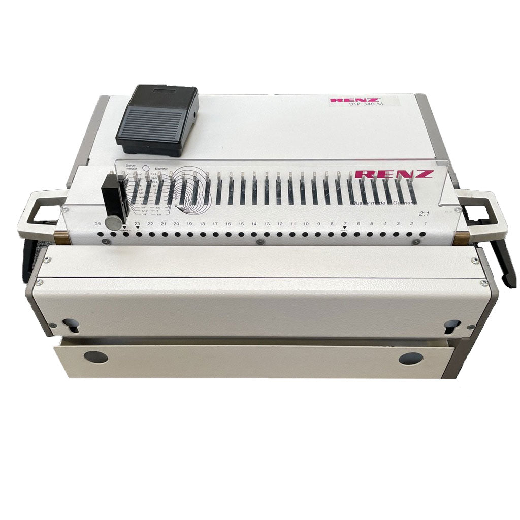 Renz DTP-340M Wire Binder