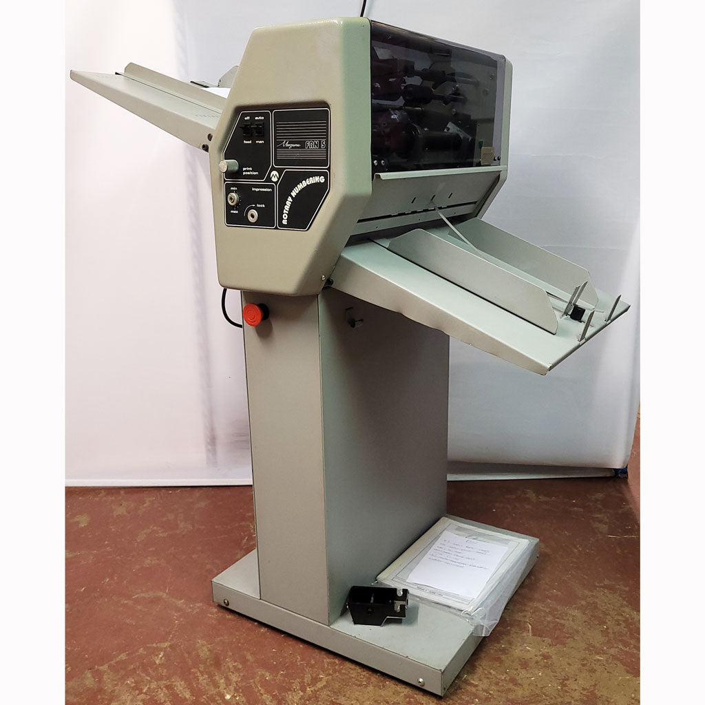 Used / Pre-owned Morgana FRN5 Numbering Machine