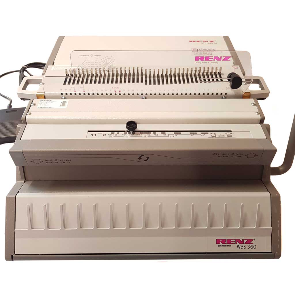 Renz DTP-340M Wire Binder