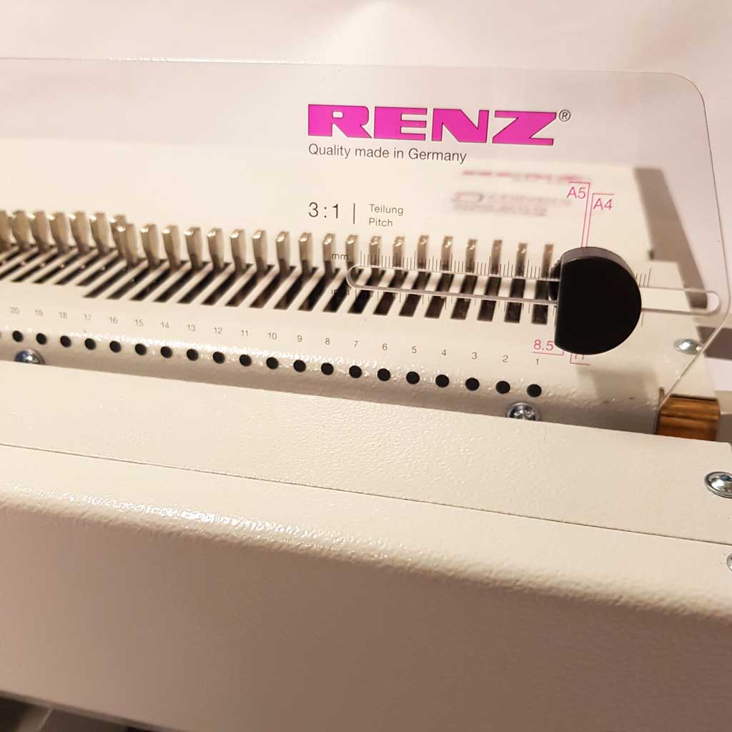 Renz DTP-340M Wire Binder