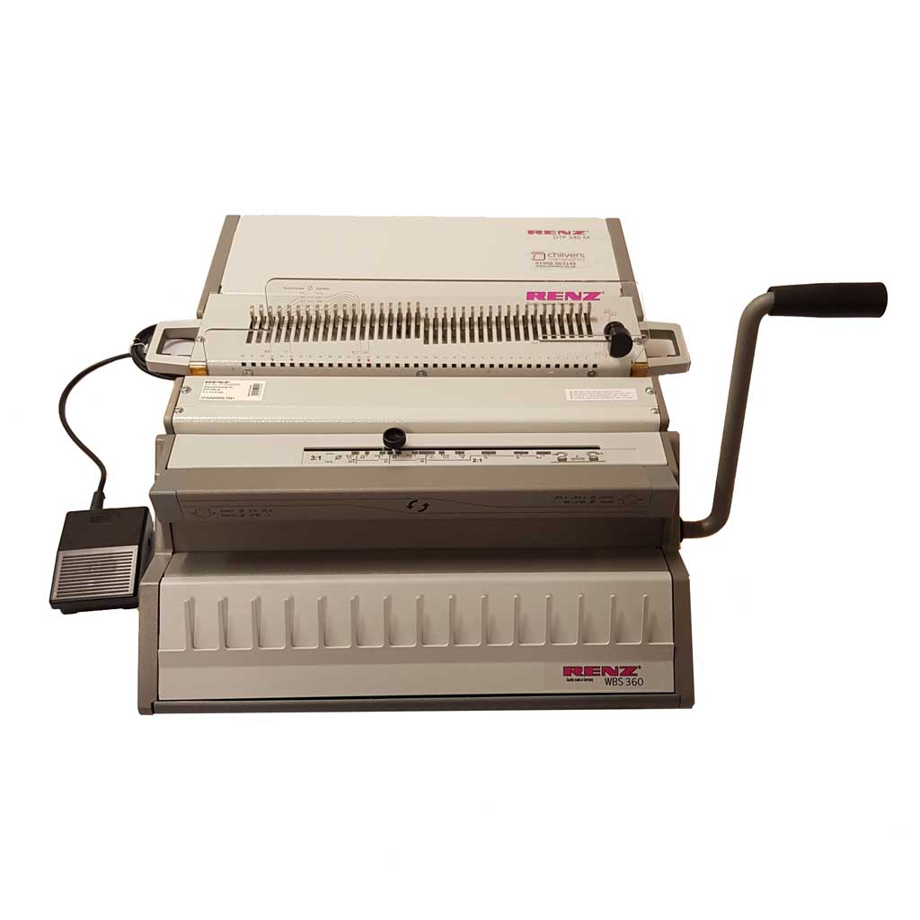 Renz DTP-340M Wire Binder