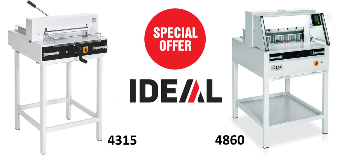 Massive savings on new Ideal guillotines