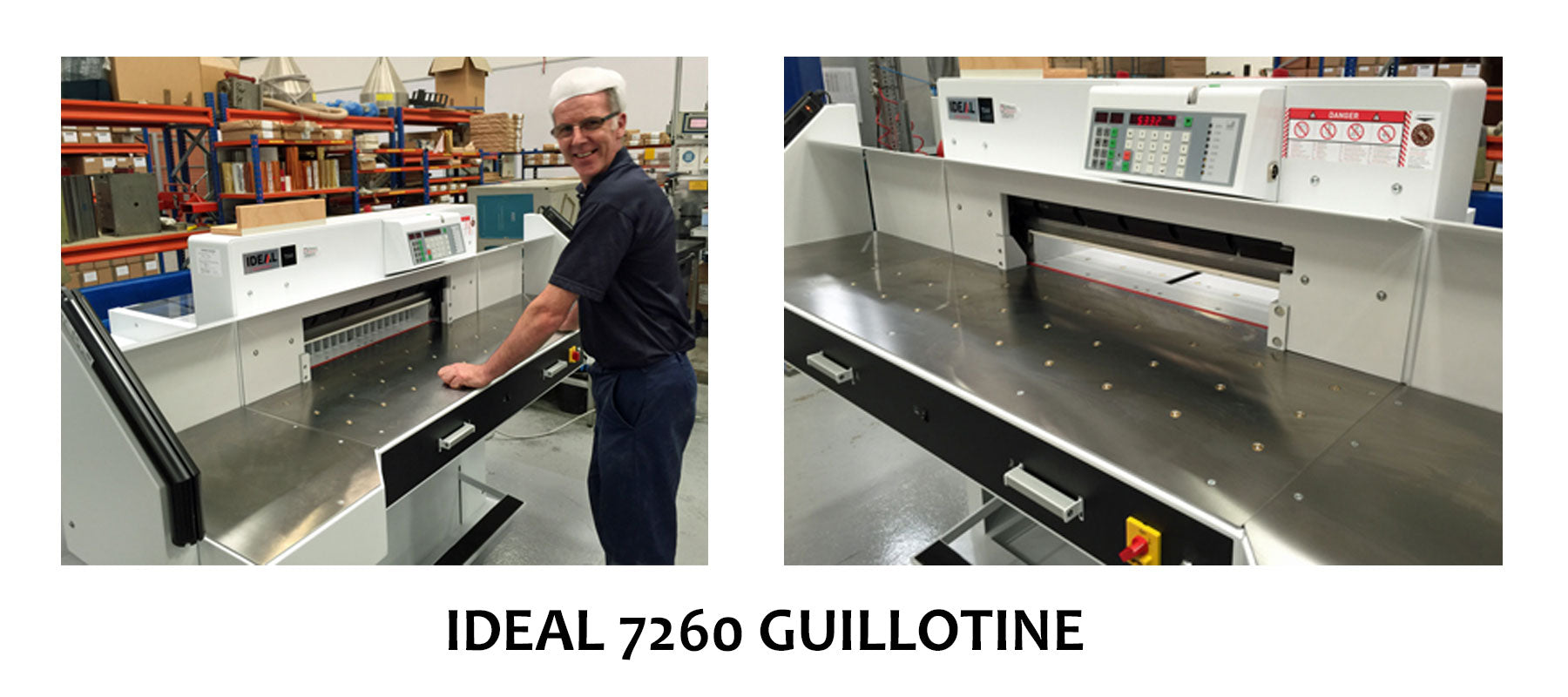 Visican Invest in a new Ideal 7260 Guillotine