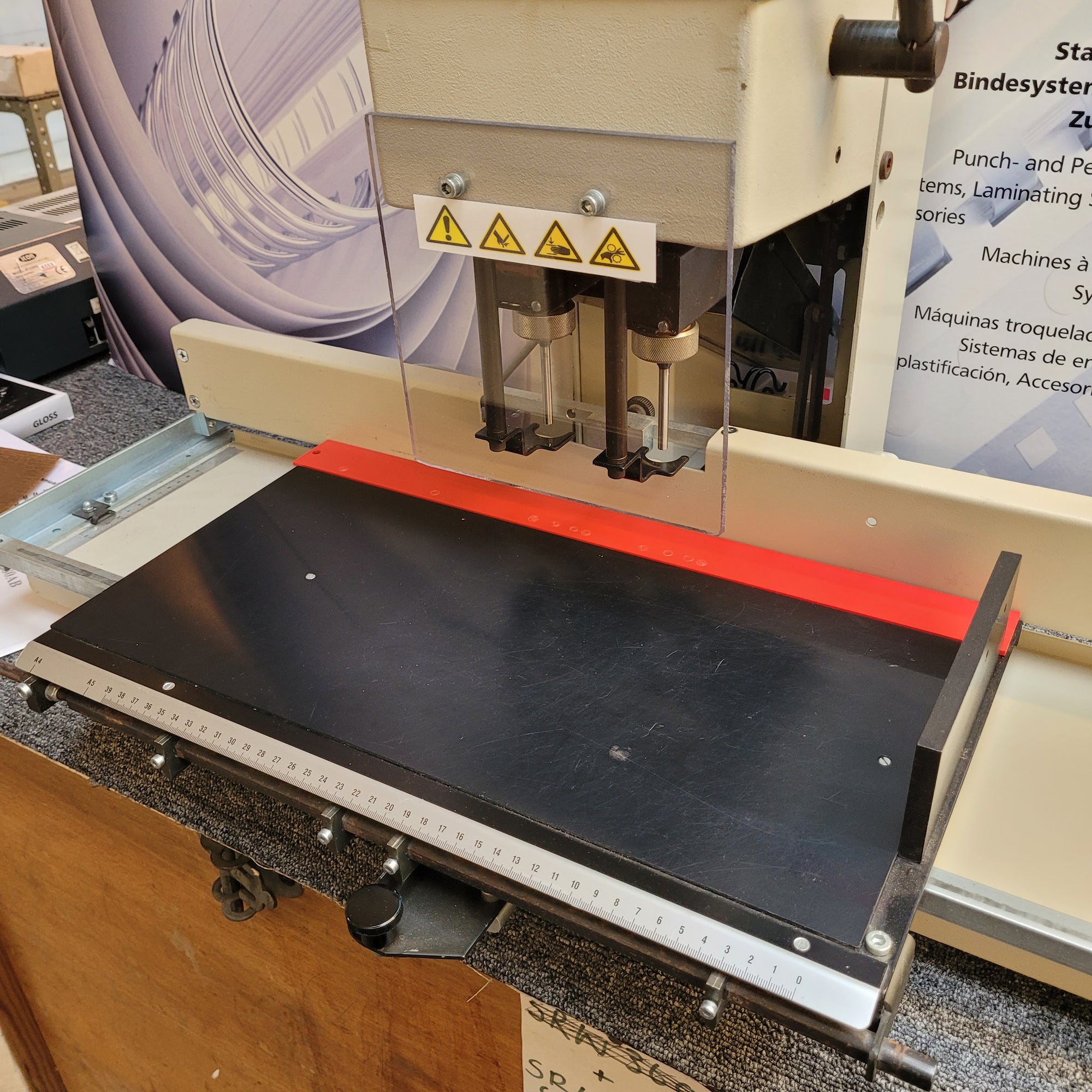 Used / Pre-owned Nagel 280 Twin Spindle Paper Drill