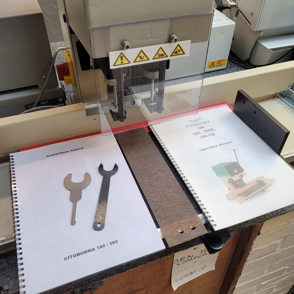 Used / Pre-owned Nagel 280 Twin Spindle Paper Drill