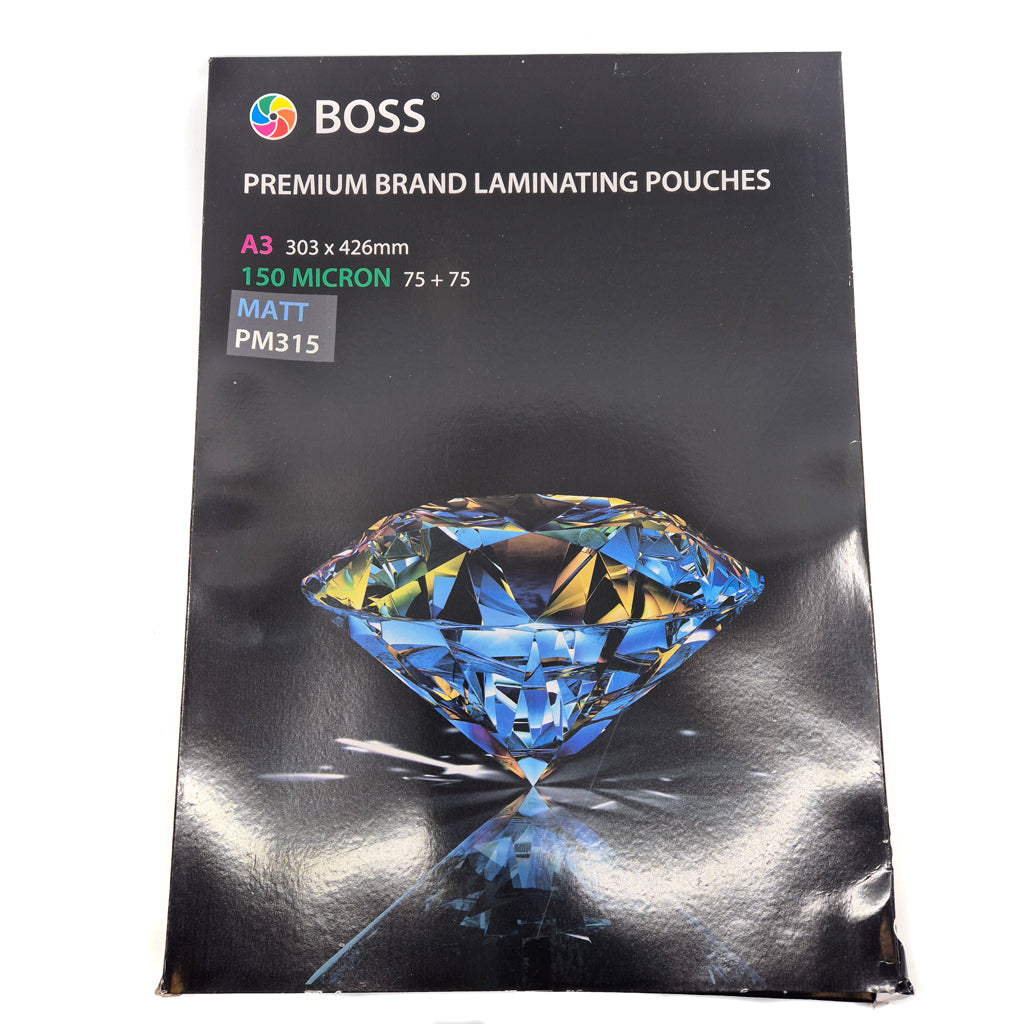 A3 Size (303x426mm) Laminating Pouches