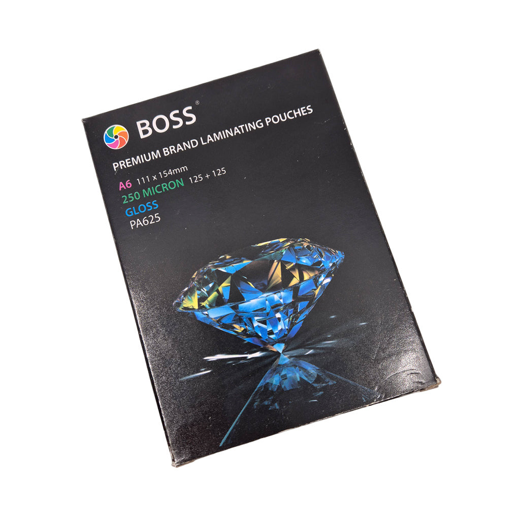A6 Size (110 x 154mm) Laminating Pouches