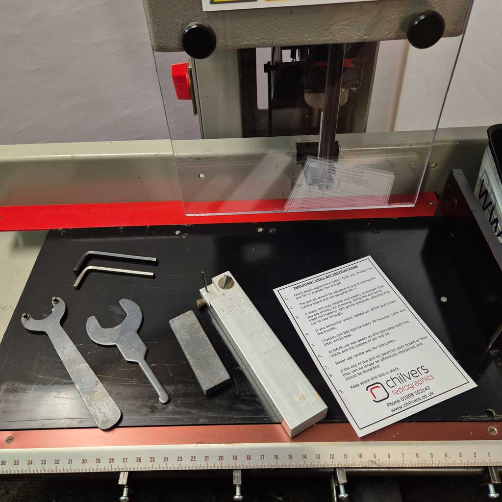 Used / Pre-owned Nagel Citoborma 180 Paper Drill (Bench Top)