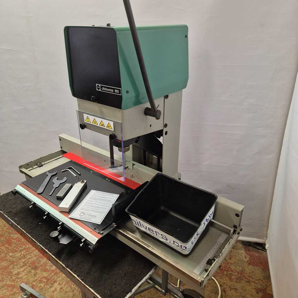 Used / Pre-owned Nagel Citoborma 180 Paper Drill (Bench Top)