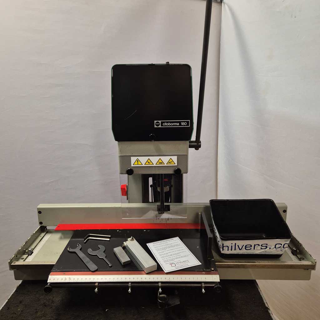 Used / Pre-owned Nagel Citoborma 180 Paper Drill (Bench Top)