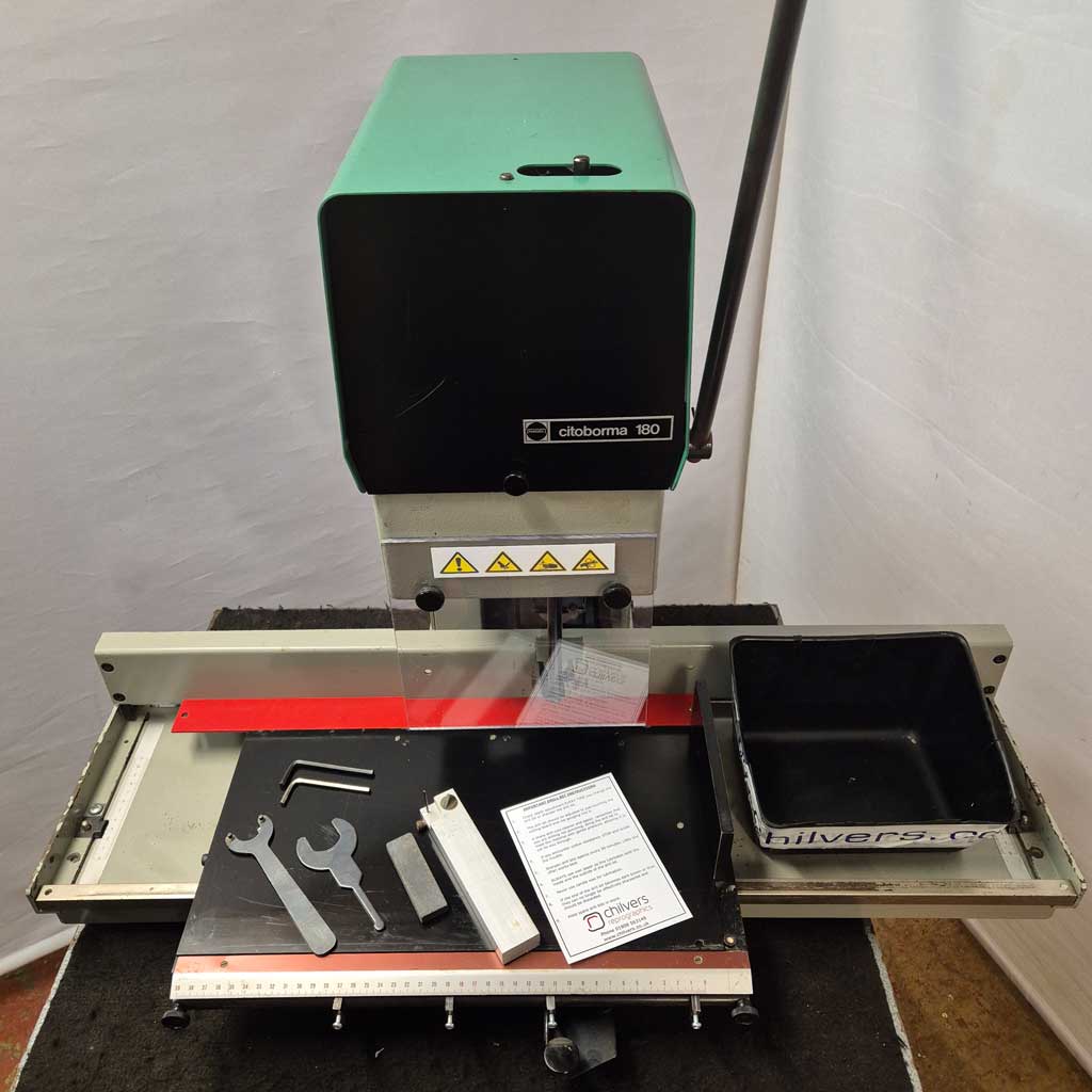 Used / Pre-owned Nagel Citoborma 180 Paper Drill (Bench Top)