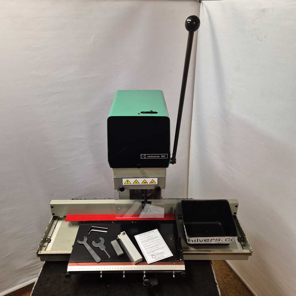 Used / Pre-owned Nagel Citoborma 180 Paper Drill (Bench Top)