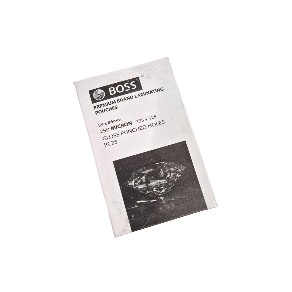 Credit Size (54x86mm) Laminating Pouches