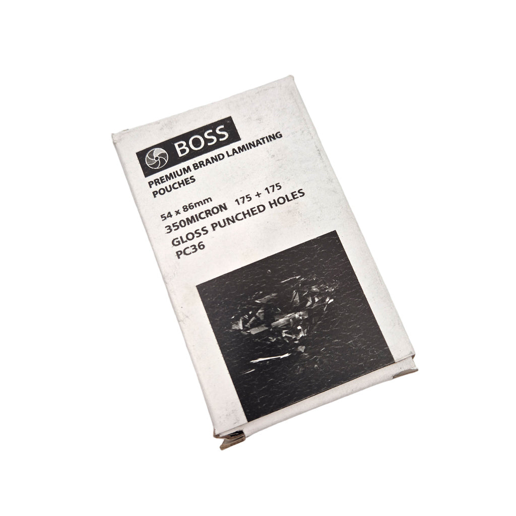 Credit Size (54x86mm) Laminating Pouches