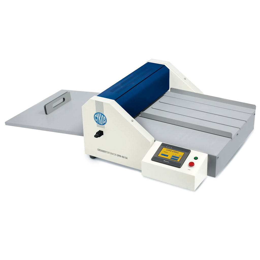 Cyklos GPM 450SA Semi Automatic Programmable Creaser