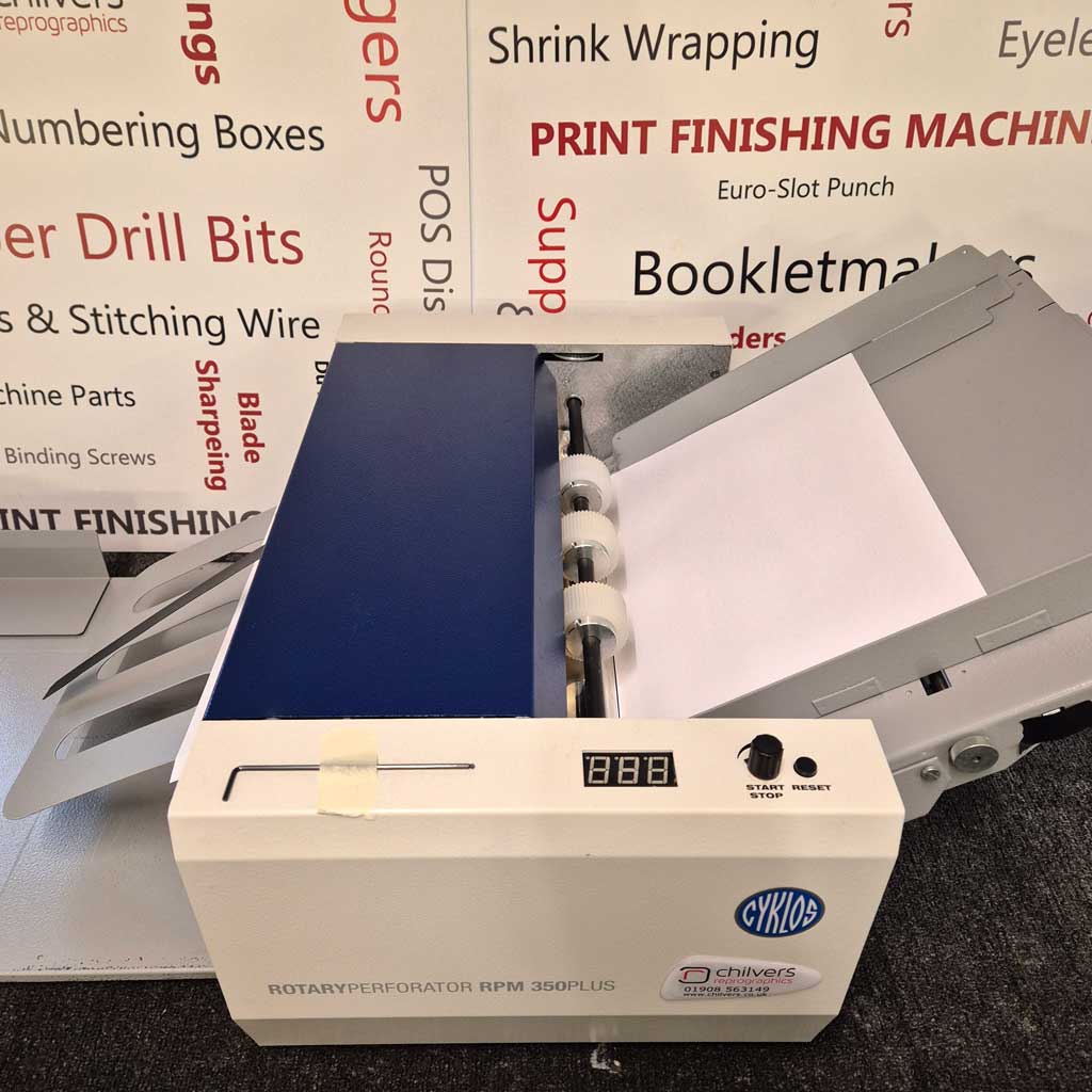 Used / Pre-owned Cyklos RPM-350 Plus Perforating Machine