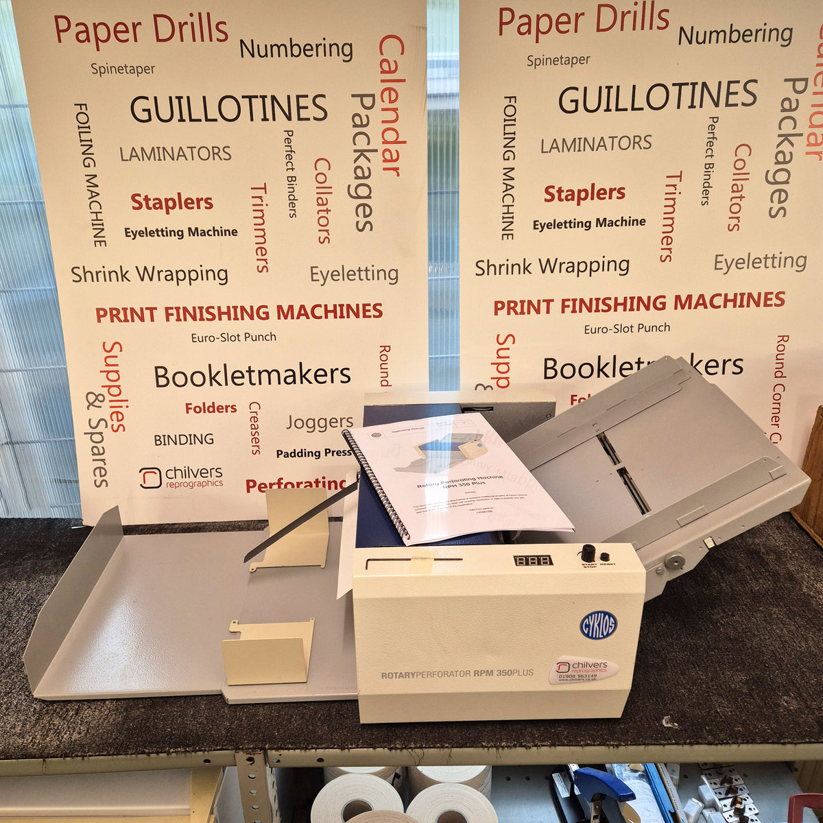 Used / Pre-owned Cyklos RPM-350 Plus Perforating Machine