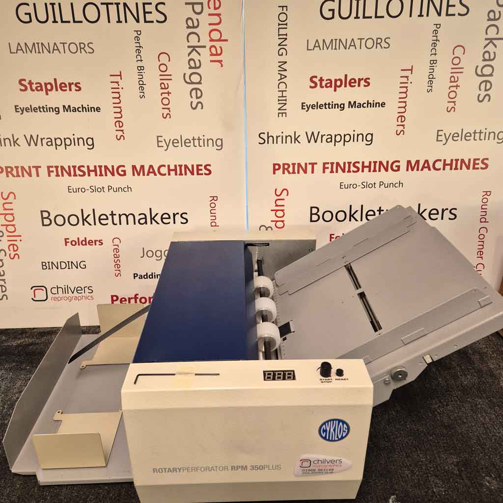 Used / Pre-owned Cyklos RPM-350 Plus Perforating Machine