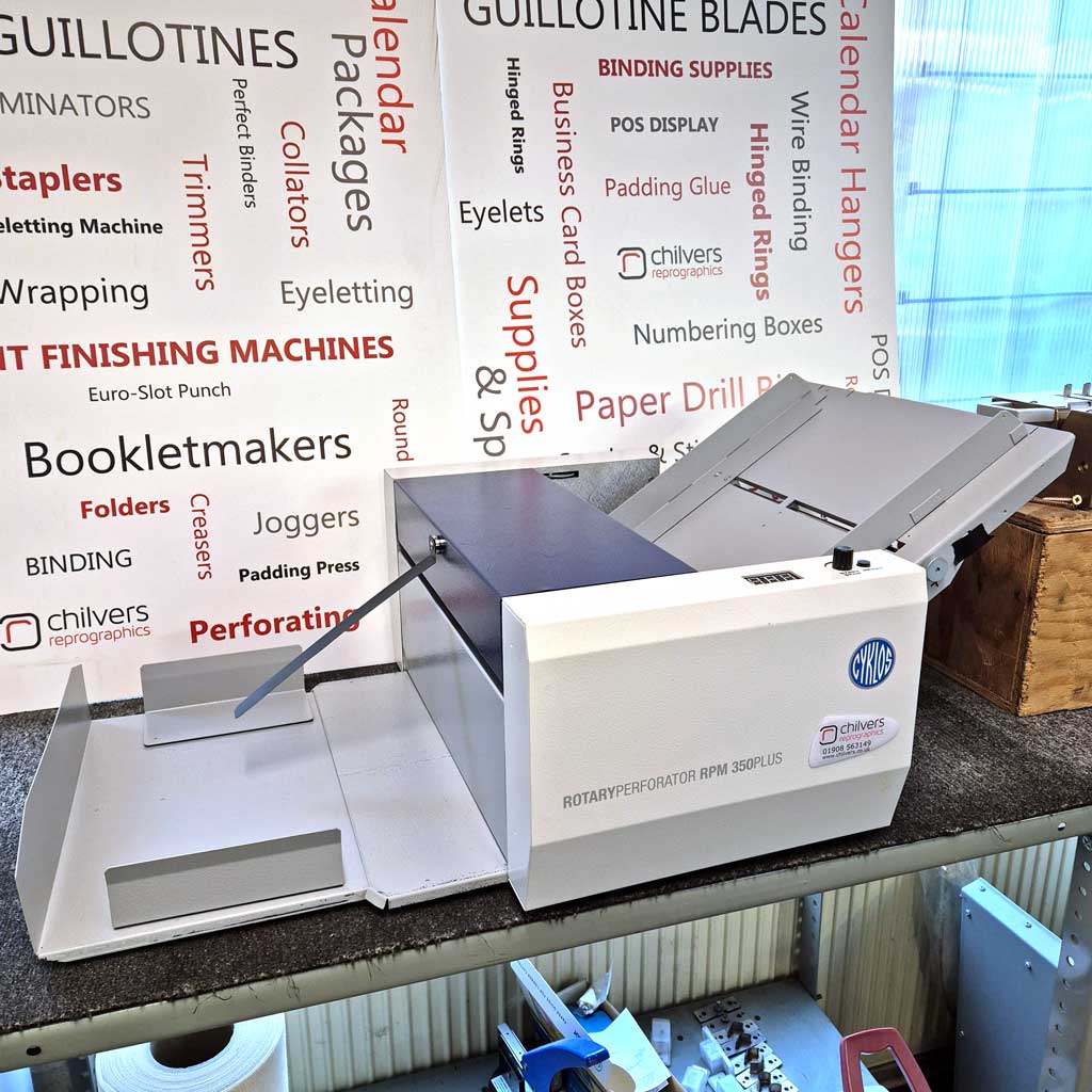 Used / Pre-owned Cyklos RPM-350 Plus Perforating Machine