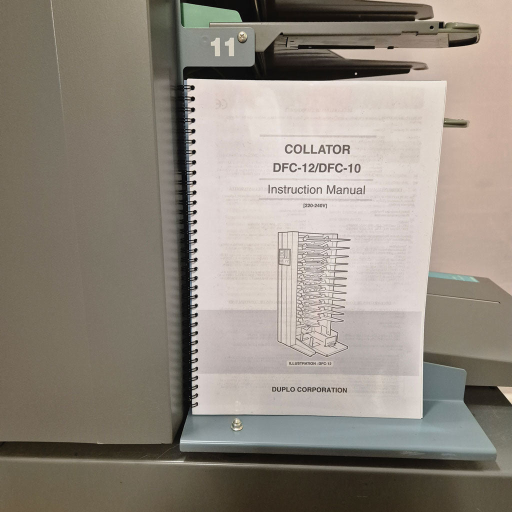 Used / Pre-owned Duplo DFC-12 Collator