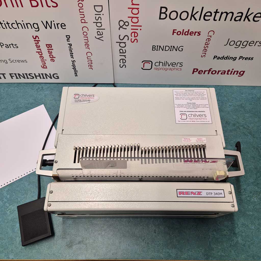 Used / Pre-owned Renz DTP 340M & 3:1 Round Die