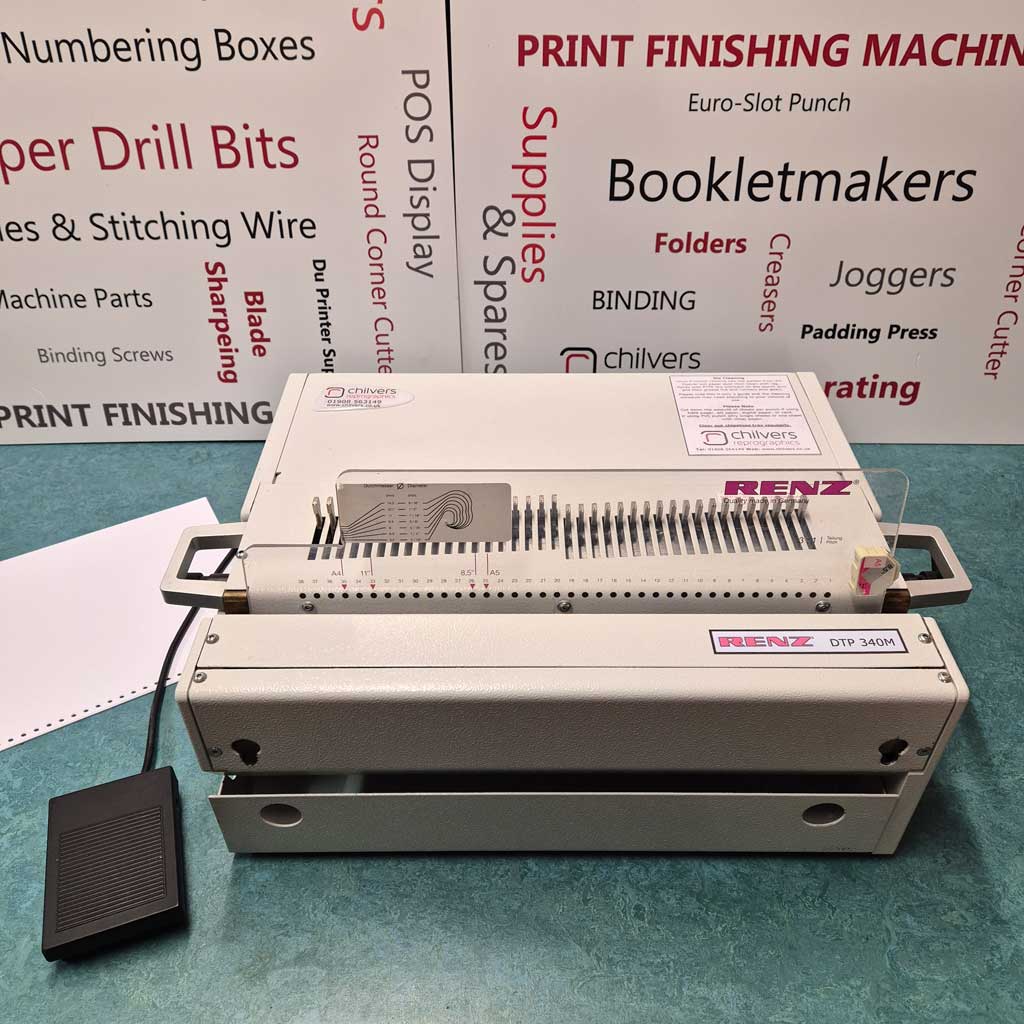 Used / Pre-owned Renz DTP 340M &amp; 3:1 Round Die