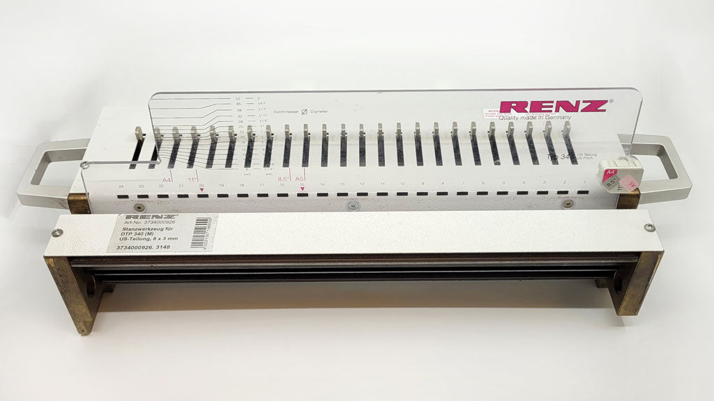 Used / Pre-owned Renz DTP-340M Dies