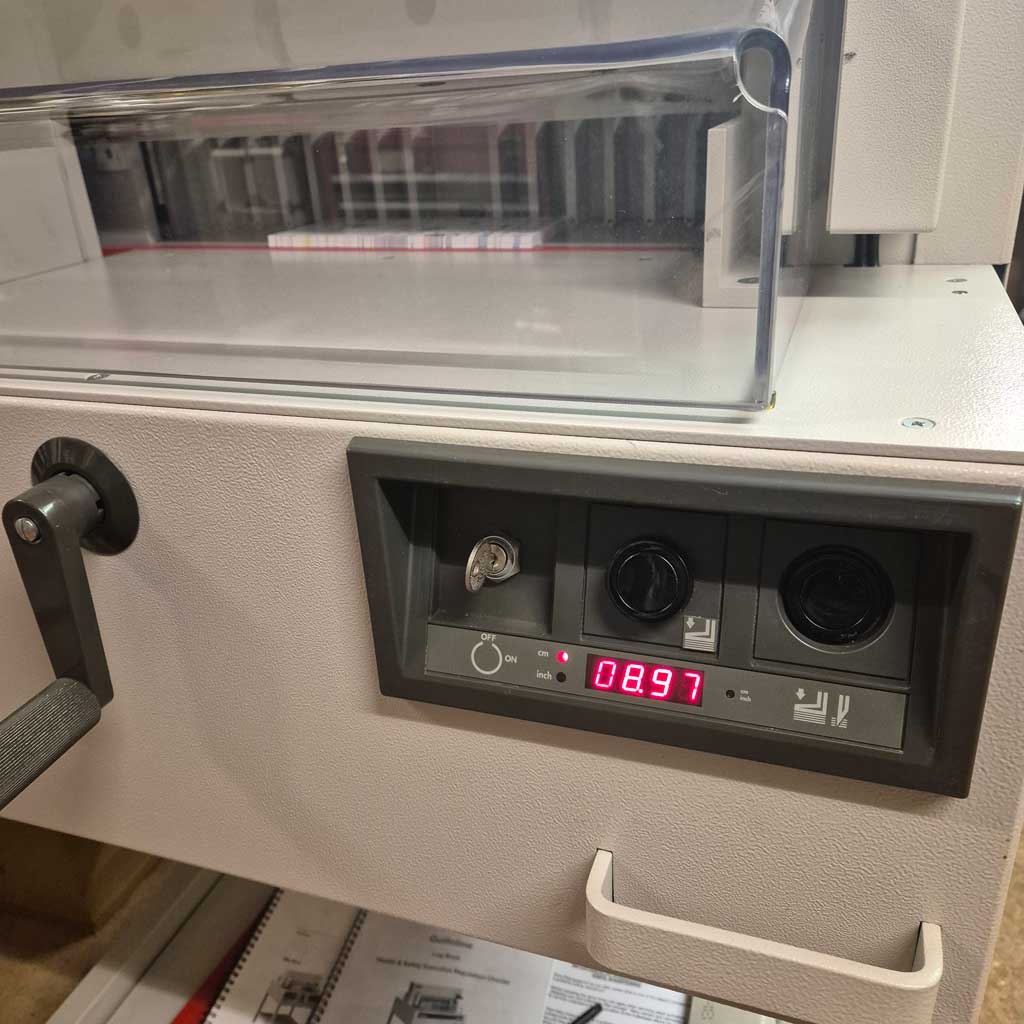 Used / Pre-owned EBA 485 A Digital Guillotine