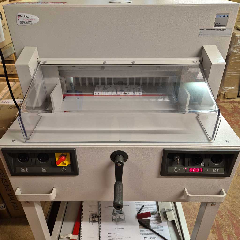 Used / Pre-owned EBA 485 A Digital Guillotine