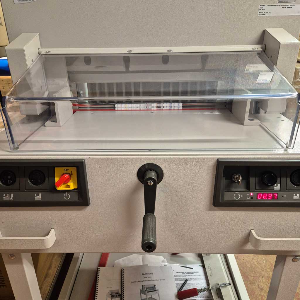 Used / Pre-owned EBA 485 A Digital Guillotine