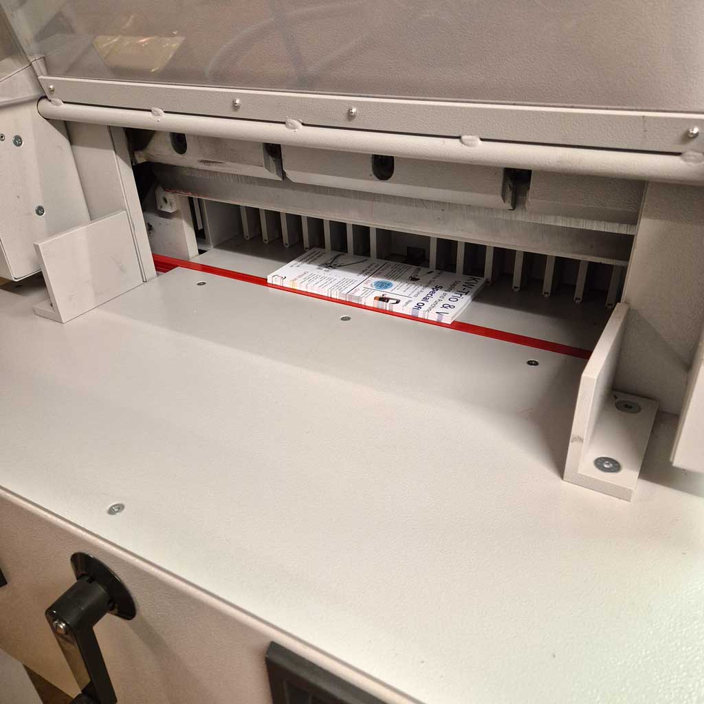 Used / Pre-owned EBA 485 A Digital Guillotine