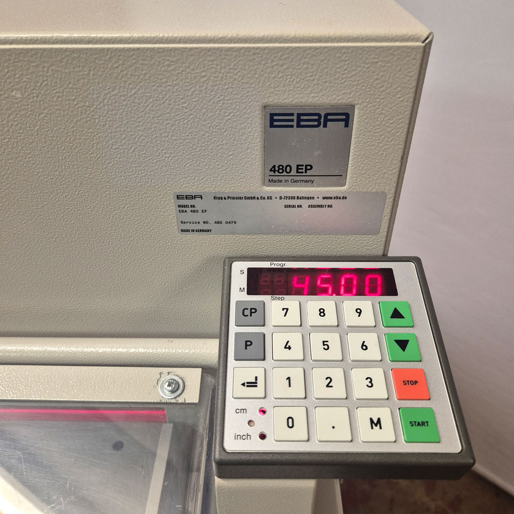 Used / Pre-owned EBA 480 EP Guillotine
