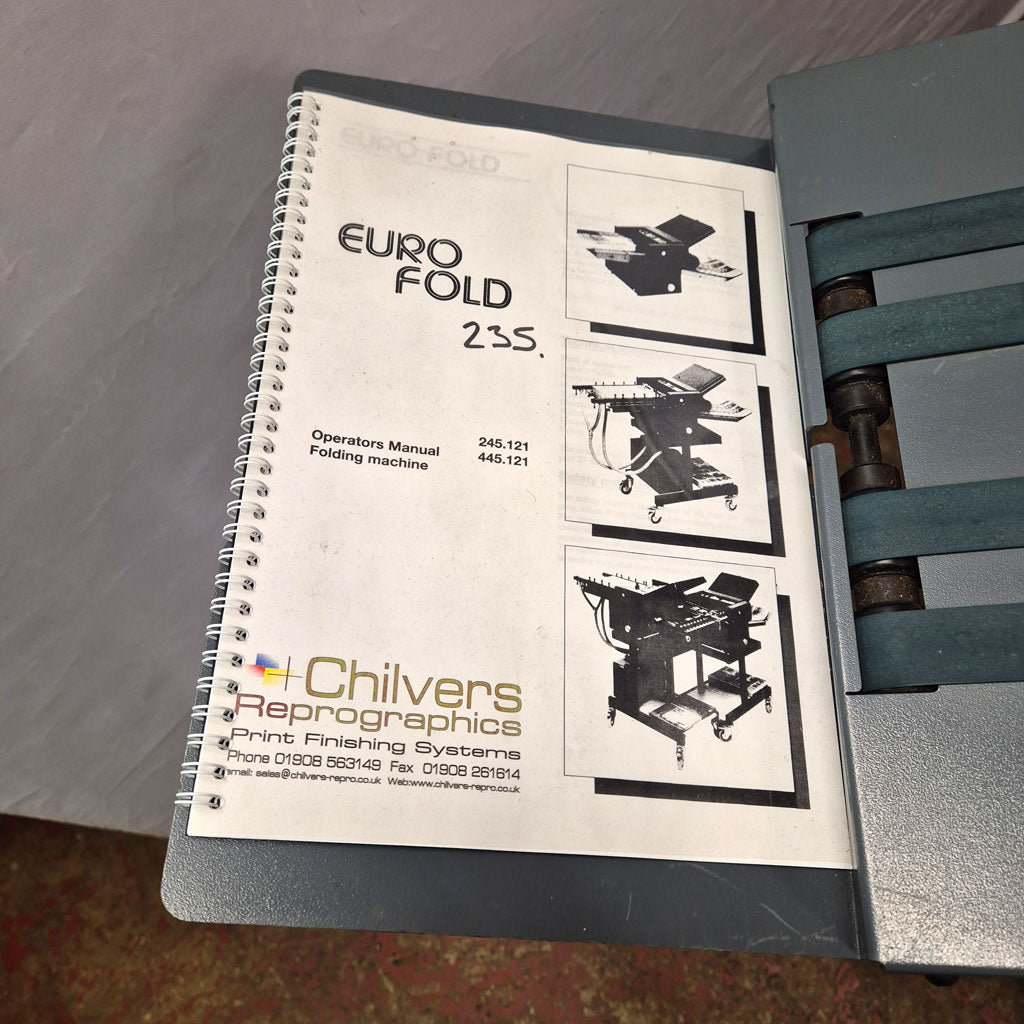 Used / Pre-owned Eurofold Foldmaster 235 Suction Folder