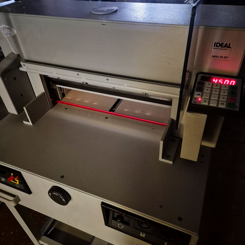Used / Pre-owned Ideal 4850-95 EP Guillotine