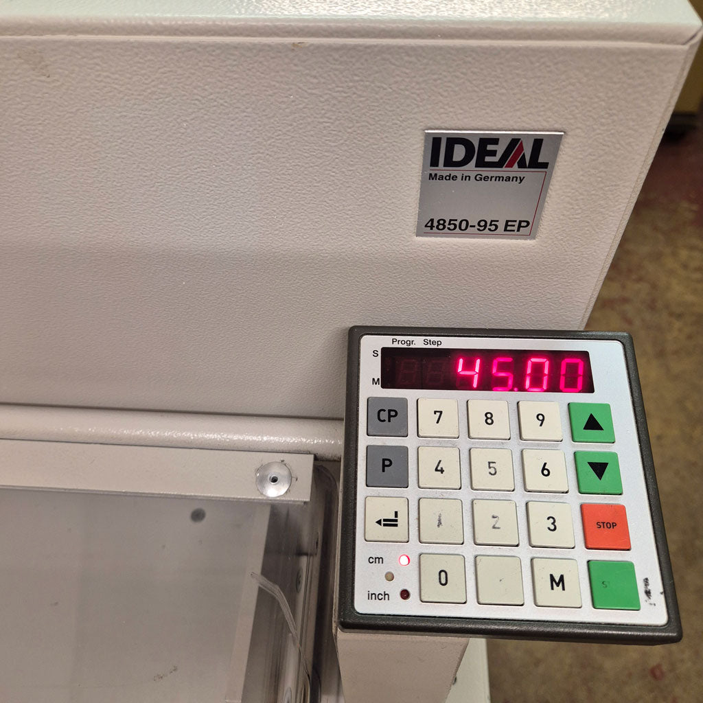Used / Pre-owned Ideal 4850-95 EP Guillotine