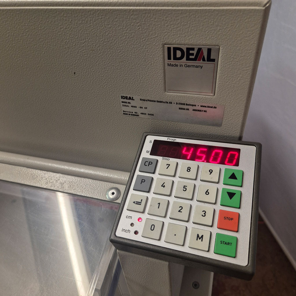 Used / Pre-owned Ideal 4850-95 EP Guillotine