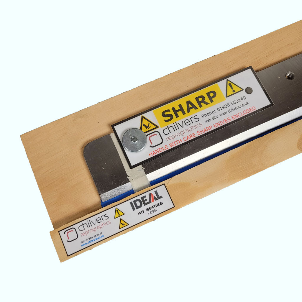 Ideal 4810, 4815, 4850, 4850-95, 4850-95EP, 4855 4860ET, 46E, 4700, 4705 HSS Guillotine Blade