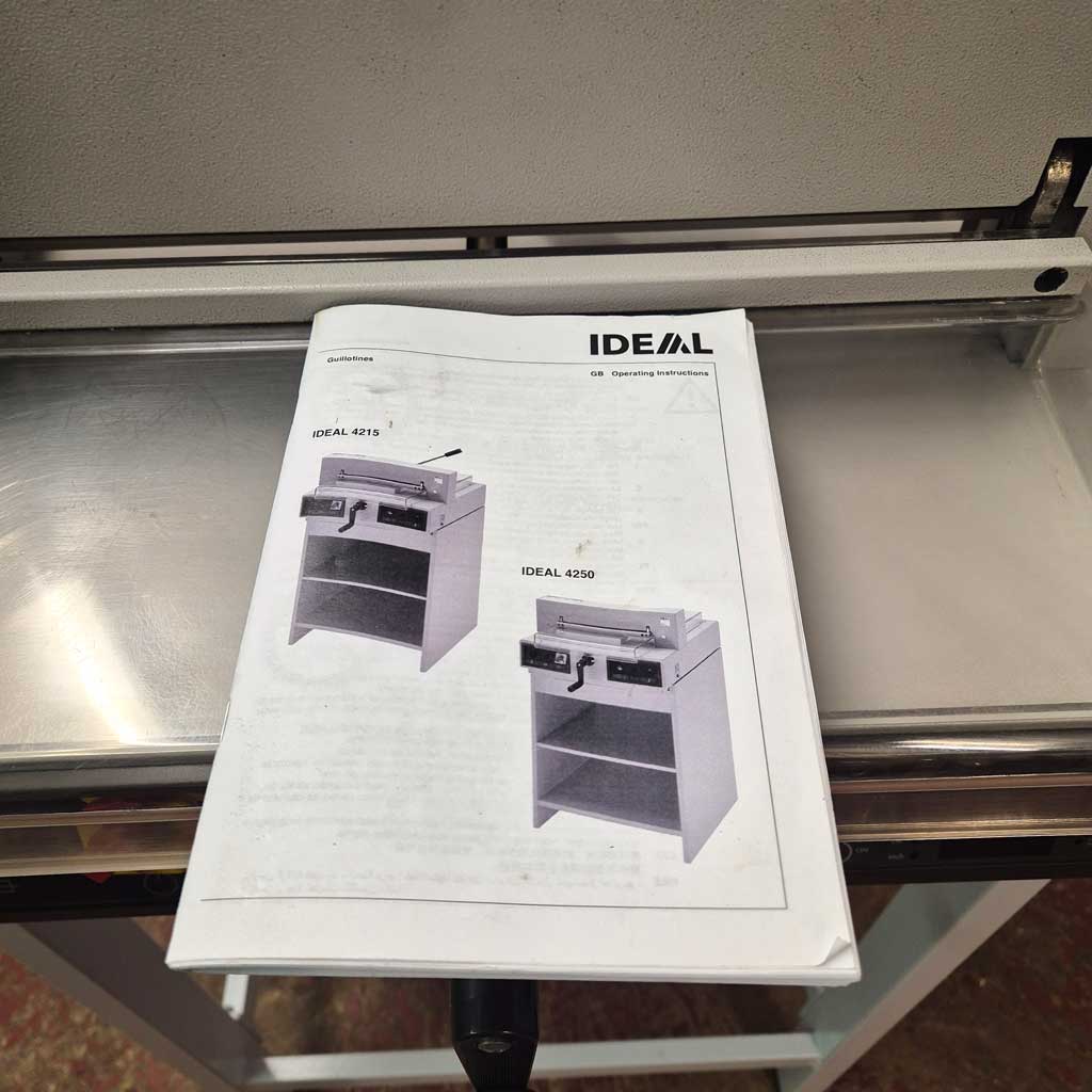 Used / Pre-owned Ideal 4215 Electric Guillotine