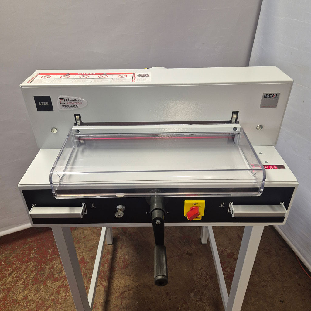 Used / Pre-owned Ideal 4350 Electric Guillotine