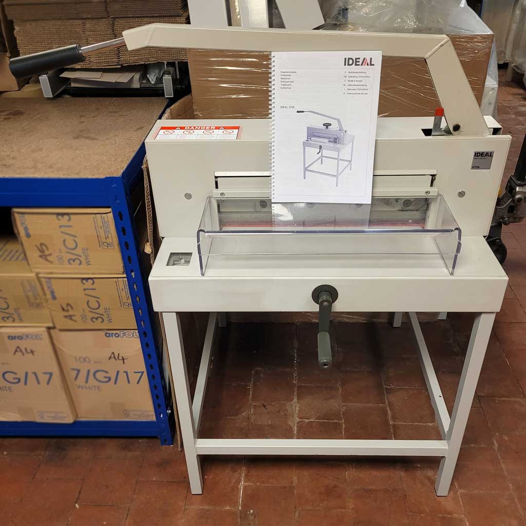 Used / Pre-owned Ideal 4705 Manual Guillotine
